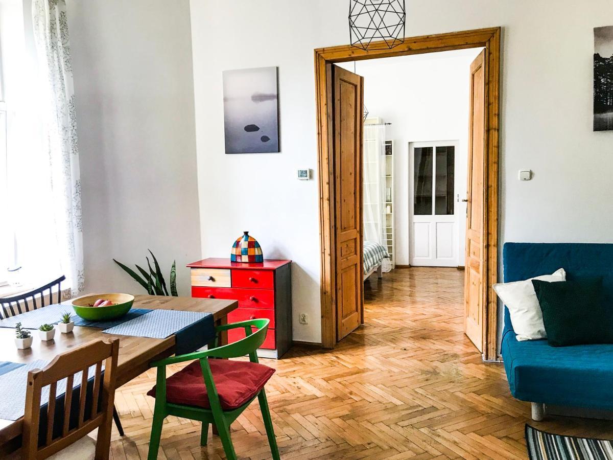 Large And Cozy Apartment 60 M2, Cracow Old Town Kraków Exteriör bild